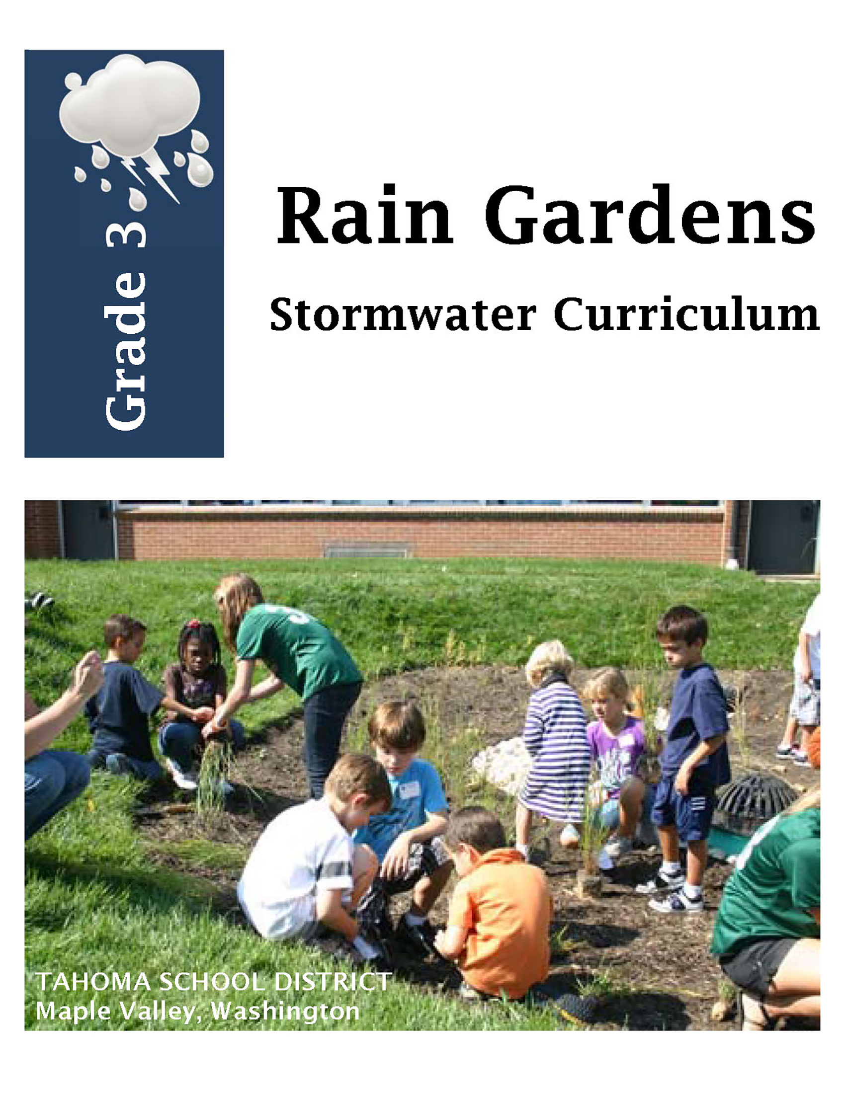 Cover: Grade 3 Rain Garden Curriculum