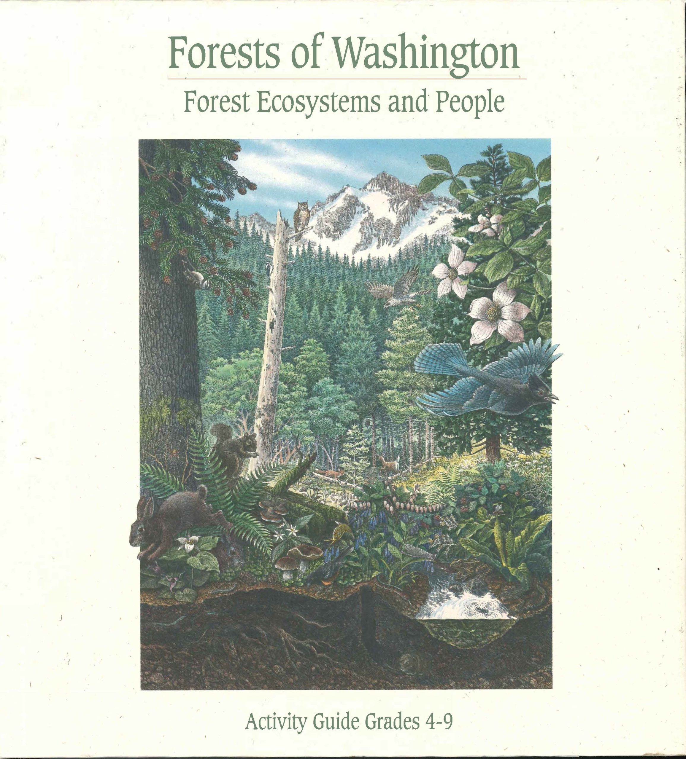 Cover: Forests of Washington - Forest Ecosystems and People - Activity Guide